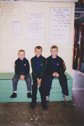 Ryan Corkill, Sam Inghan and Daniel Buttimore June 2001